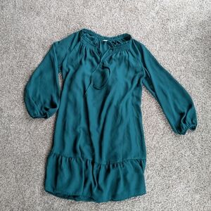 Old Navy Emerald Green Casual Dress